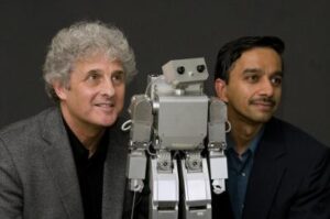 Andy Meltzoff e un robot