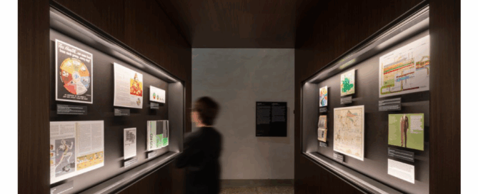 Locandina mostra Diagrams alla Fondazione Prada di Venezia