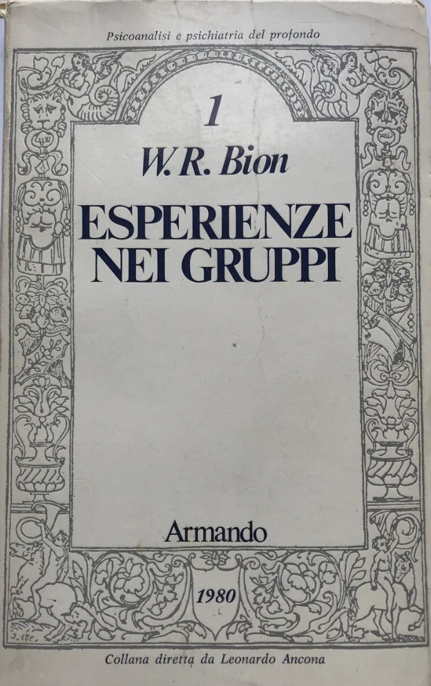 copertina del libro di Bion Esperienze nei Gruppi